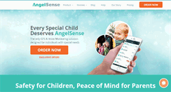 Desktop Screenshot of angelsense.com